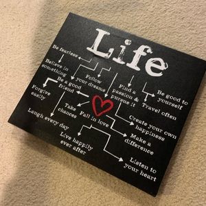 “Life” canvas